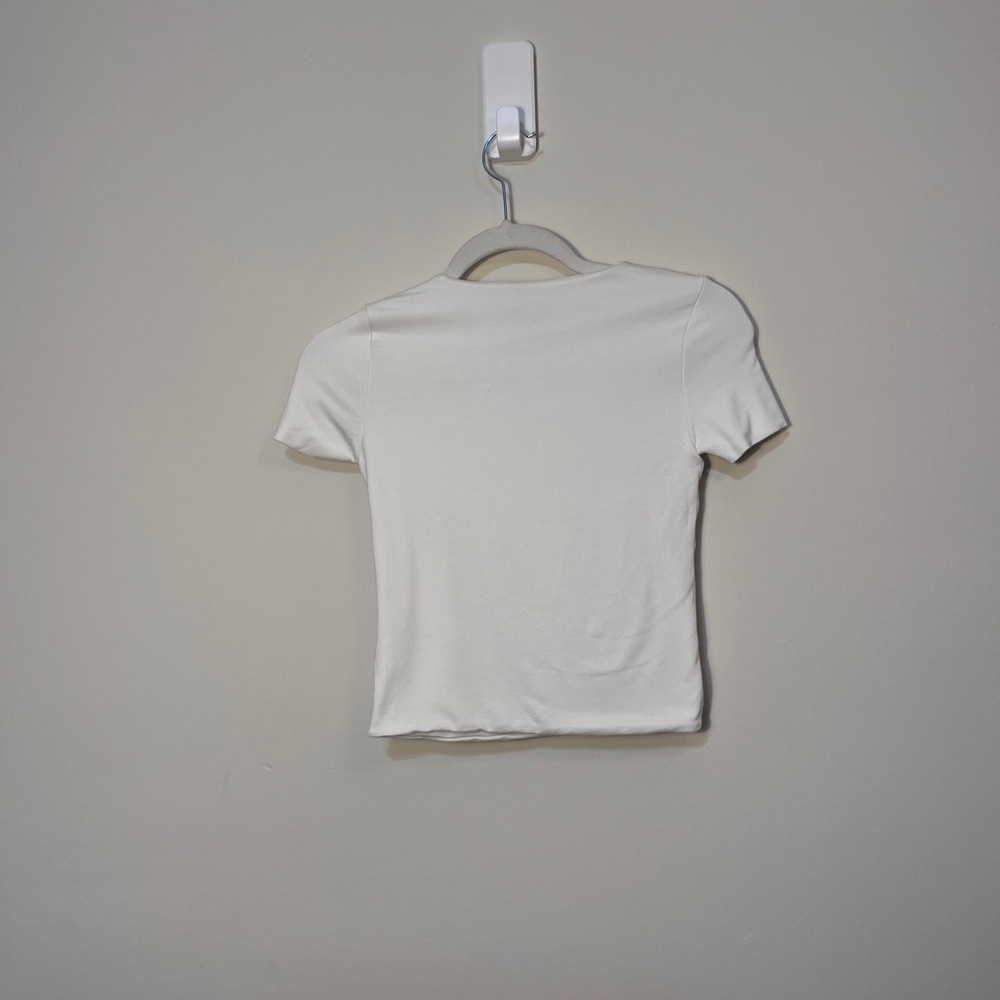 Re Ona Crisp White Tee